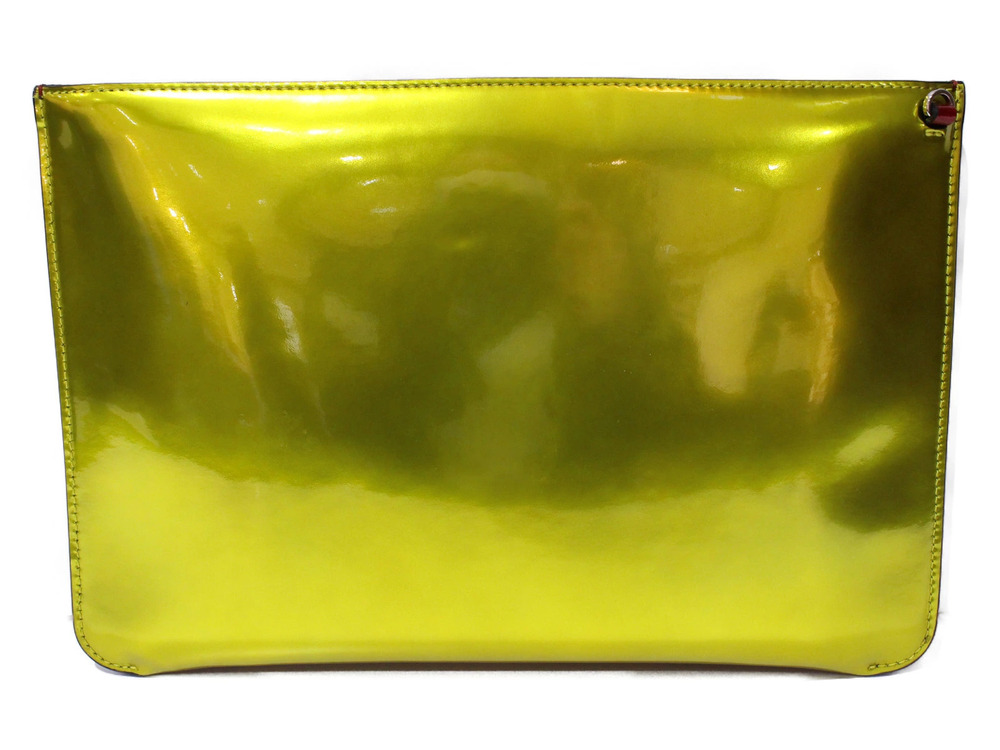 Christian Louboutin Paillette Loubitag bag shoulder strap sequin clutch